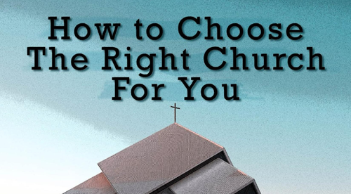 How to find the right church page 001